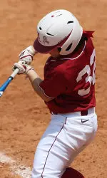 Ryam Iamurri hit her first collegiate home run Friday afternoon.