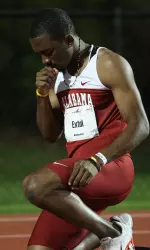 Dwayne Extol is scheduled to compete in relay events for the Tide this weekend.