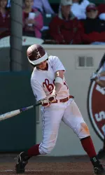Danae Hays hit the would be game-winning home run against Kentucky.