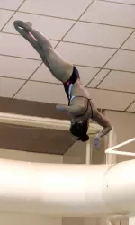 Sophomore Paige McCleary shared the Christina Jarvis Most Valuable award with sophomore Kristel Vourna.