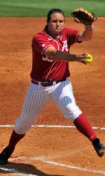 Jackie Traina earned pitcher of the week honors for the second time this season.