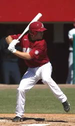 James Tullidge is hitting .467 in his last six starts to lead the club with a .381 average for the year.