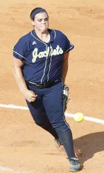 Hope Rush collected her 26th win of the season for the victorious Yellow Jackets.