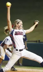 USA's Farish Beard allowed one run and three hits in Saturday's nightcap.