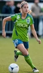 Victoria Frederick and the Sounders Women prepare for the start of W-League play.