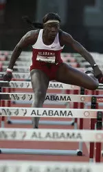 Kaylon Eppinger missed advancing in the 100-meter hurdles but will still compete in the heptathlon at the NCAA Championships