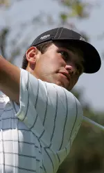 Cory Whitsett rolled in five birdies in round two to lead the Crimson Tide.