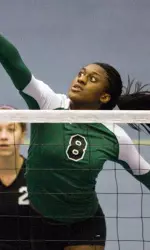 Pricilla Duke-Ezeji playing for St. Mary's HS.