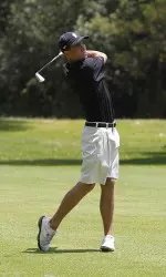 Justin Thomas halved his match at the Palmer Cup on Friday.