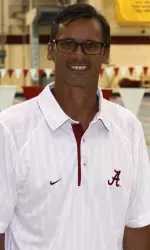Mike Davidson, who earned a bachelor's degree from Alabama in 1989, returns to Tuscaloosa after five years as head coach of the Hide Tide Aquatic Club in Gainesville, Fla.