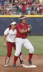 Sophomore pitcher Jackie Traina led the way in the circle and at the plate, improving to a NCAA best 41-3 on the season. Traina struck out eight and tallied two hits and three RBI.