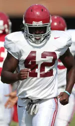 Eddie Lacy and the Tide continue preparations.