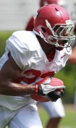 Christion Jones and the Tide are ready for game week.
