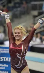 Eight-time All-American Ashley Priess, who has earned her undergraduate degree and is currently working on her master's degree, earned Scholastic All-American honors for the third time in her career.