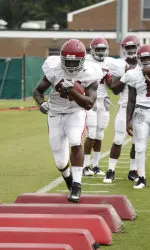 Tide continued its preparations for Arkansas with Wednesday practice
