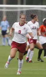 Pia Rijsdijk scored her fourth goal on the season this Sunday at LSU.