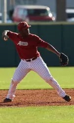 Senior second baseman Kenny Roberts.