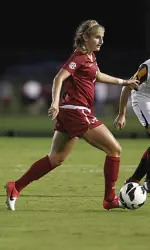 Katie Bourgeois scored her team-leading seventh goal on Friday night.
