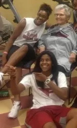 Briana Hutchen and Khristin Lee