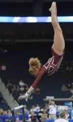 Alabama returns seven All-Americans to its lineup, including a trio of seniors in Ashley Priess, Ashley Sledge and Marissa Gutierrez.