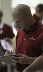 Alabama head coach Dennis Pursley is welcoming his fellow alumni back to the Capstone this weekend.