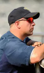 Former Alabama infielder Frank Menechino was named the Miami Marlins hitting coach on Oct. 11, 2013.