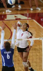 Brittany Thomas was selected as the SEC Freshman of the Week on Sept. 30.