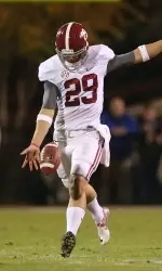 Cody Mandell's net punting average at MSU was an impressive 53.8 yards per punt.