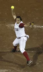Jackie Traina struck out 12 against FGCU Friday night.