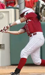 Danae Hays hit a walk-off double against Georgia Southern to give the Tide a 2-1 win in nine innings.