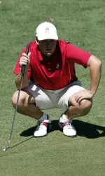 Tom Lovelady (pictured) and Scott Strohmeyer shot 69 on Sunday to lead the Tide.
