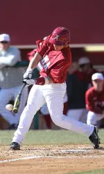 Georgie Salem had three of the Tide's seven hits against Florida Atlantic on Friday.