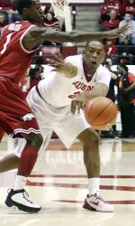 Senior guard Andrew Steele, along with head coach Anthony Grant, addressed the media on Monday.