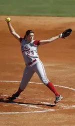 Sophomore Leslie Jury tossed her third straight shutout.