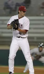Charley Sullivan threw a complete game three-hitter against Tennessee on Friday.