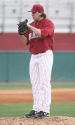Jon Keller threw six scoreless innings before allowing two runs in the seventh to take the loss against Louisville.