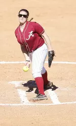 Senior Lauren Sewell tossed four shutout innings on Tuesday night.