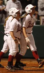 Molly Fichtner hit her second home run on the season on Friday night.