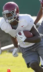 T.J. Yeldon returns for his sophomore season to anchor the Crimson Tide backfield.