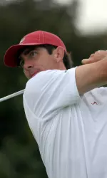 Scott Strohmeyer wins medalist honors at the NCAA Baton Rouge Regional with a 4-under-par total of 212.