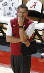 Third-year head coach Ed Allen will guide the Crimson Tide through a 33-game schedule in 2013.