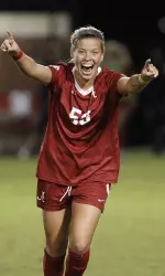 Senior Molly Atherton will look to guide the Alabama soccer team this season.