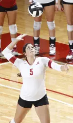 Senior Kelsey Melito is one of two Tide seniors making their final home opener on Friday.