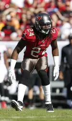 Mark Barron had 11 tackles, an interception and a fumble recovery on Sunday.