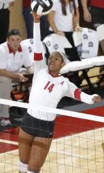 Katherine White was one of there Crimson Tide players with eight kills against ASU.