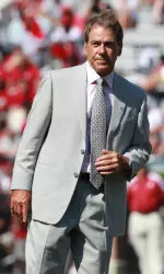 Head coach Nick Saban's Alabama squad will meet West Virginia in the Chick-fil-A Kickoff Game at 2:30 p.m. (CDT) on Aug. 30.