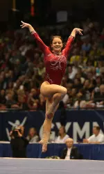 Sarah DeMeo who closed out her last Super Six with a career-best 39.650