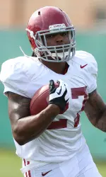 Derrick Henry met the media for the first time on Monday.