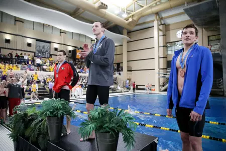 Connor Oslin at the 2016 SEC Chamionships