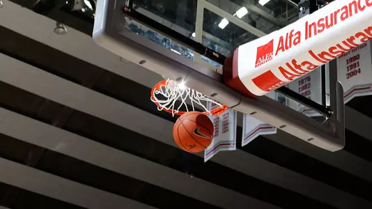 Basketball through Court